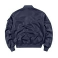 thumbnail image 3 of NOLDARES Men's Full Zip Light Windbreaker Casual Stylish Sportswear Jacket Casual Bomber Jacket(Blue,XXL), 3 of 3