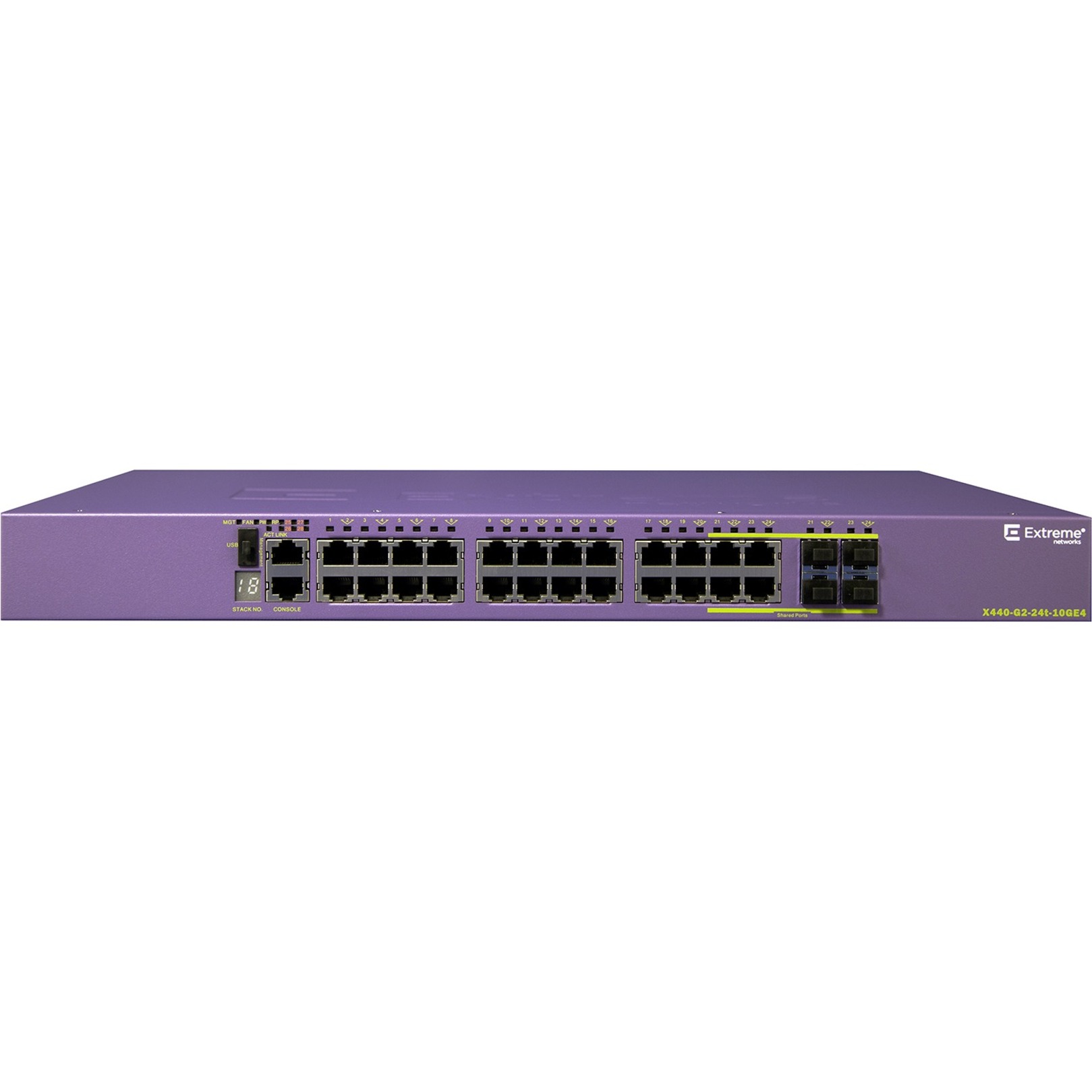 Extreme Networks ExtremeSwitching X440G224t10GE4 Switch