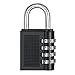 thumbnail image 3 of ZHEGE Gym Lock, 4 Digit Combination Lock for Locker, Fence, School, Toolbox, Hasp Storage (Black), 3 of 4