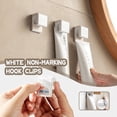 thumbnail image 2 of Toothpaste Holder Internal Rubber Clip Paste Wall Hanging for Bathroom, 2 of 8