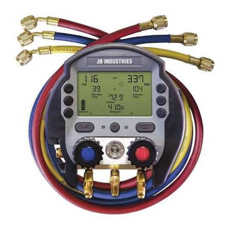 JB INDUSTRIES DMG2-5 Digital Manifold Gauge Set,3