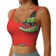 thumbnail image 2 of Balery Cool Crocodile With Sunglasses Sujetadores deportivos con espalda cruzada para mujer, acolchados, sin costuras, de alto impacto, ideales para yoga, gimnasio, entrenamiento y fitness.-X-Large, 2 of 8