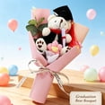 thumbnail image 5 of Ouuluon Flower Bouquet Artificial Silk Flower Bouquet with Tote Bag, Graduation Season Keepsake Gift for Classmates Friends Family, 5 of 6