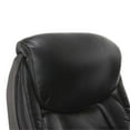 thumbnail image 2 of Pemberly Row Executive Office Chair Black Leather and Gray Mesh, 2 of 17