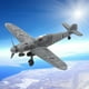 thumbnail image 4 of Modelo de Avión 1/48 Hugo Coleccionables Regalos Gris oscuro Figura plana, 4 of 8