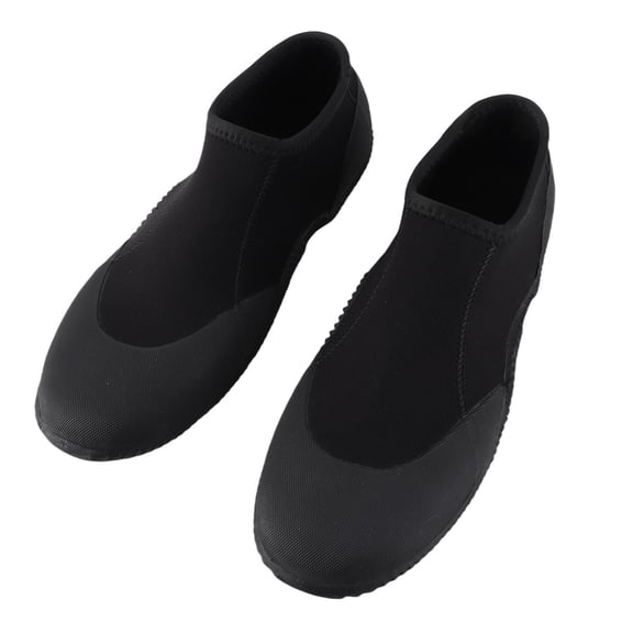DIVE&SAIL 3mm Neoprene Wetsuit Booties Anti-Slip Sole Diving Boots Black Size 10