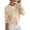 Apricot, variant on DOKOTOO Sweaters for Women Casual Crewneck Long Sleeve Layered Sweater Tops Lightweight Knit Pullover Shirt Soft Fall Winter Top S-2XL