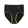 thumbnail image 6 of JUSLIO Womens Underwear High Waisted Briefs No Show Underwear Butt Lifting Tummy Control Panties Yellow XL, 6 of 8