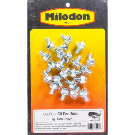 Milodon 85005 MLD85005 OIL PAN BOLTS BBC