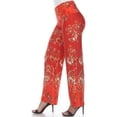 thumbnail image 5 of White Mark Women's Floral Paisley Printed Palazzo Pants, 5 of 5