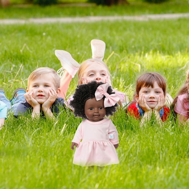 Juguetes de piscina, juguetes para bebés, juguetes para niños pequeños, muñecas negras de 12 pulgadas con ropa, muñecas africanas realistas lavables para niñas, muñecas negras para niños.