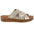 thumbnail image 2 of Bella Vita Italy Tor-Italy Multi Banded Slide Sandals (Women), 2 of 6