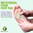 thumbnail image 2 of Metatarsal Foam Foot Pad - 1/4" Thick 6 PAIR, 2 of 8