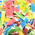 thumbnail image 2 of Vintage Wax Bottle Candy Assorted Fruit Flavours Colourful Mini Soda Bottle Candy 8 oz Resealable Bag, 2 of 5