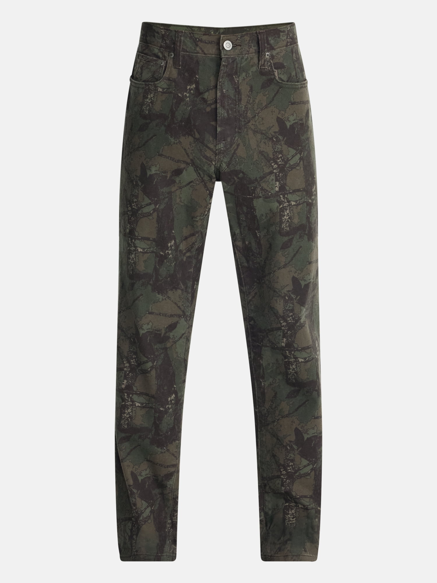 No Boundaries Vintage Straight Fit Jeans, Tree Camo, Men's 28x30-40x32