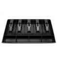 thumbnail image 1 of Cash Register Drawer Insert Tray with 5 Bill/4 Coin Compartments for Money Storage, Black, 1 of 7