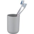 thumbnail image 2 of Vaso de baño, Portacepillos de dientes, Brasil, gris, plástico PET irrompible, ø7,3 x10,3 cm, 2 of 4