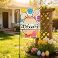 thumbnail image 2 of SLYNSHome Welcome Easter Garden Flag 12x18 Inch Bunny Spring Flag for Yard Outdoor Decoration, 2 of 7