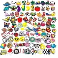 thumbnail image 1 of 100 Pcs Different Shoe Charms For Shoe & Wristband Bracelet Decoration, 1 of 4