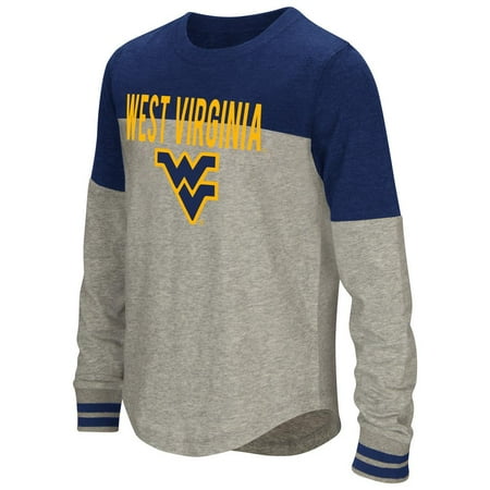 West Virginia Mountaineers Brass - Youth Girls' Baton West Virginia Mountaineers Long Sleeve Shirt
