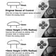 thumbnail image 4 of Kit De Reemplazo De Tapas De Joystick Para Controlador Edge, Mejora El Agarre Con Tapas 6 En 1, Mejora La Experiencia De Juego, 4 of 7