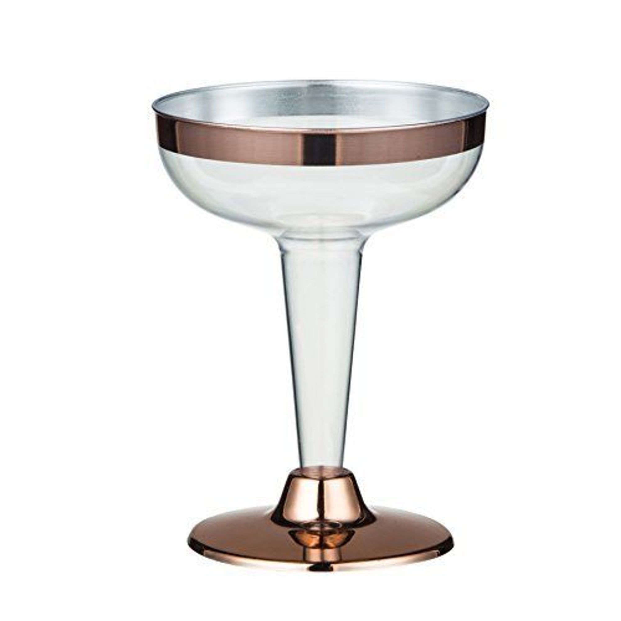 Martini Glasses 50Count Unbreakable Plastic Cocktail Glasses, Shatterproof Toasting Set