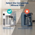 thumbnail image 2 of Dual-Pack Remineralization Filters, One-Year Set for RO100ROPOT, Alkaline for Reverse Osmosis Filter, Remineralize and Increase pH for Pure Drinking Water, 2 of 7