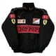 thumbnail image 1 of Chamarra De Carreras F1 Manga Larga Retro Motocicleta Ferrari Team Otoño Invierno Ropa Negro Bordado Algodón Gao Jiahui unisex, 1 of 2