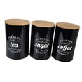 thumbnail image 3 of jifeng Coffee Tea Sugar Container Decor Accessory for Dining Room Kitchen Farmhouse Black, 3 of 7