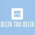thumbnail image 3 of CafePress - Delta Tau Delta White Stacked Signature T Shirt - Men's Classic Graphic T-Shirt, 3 of 4