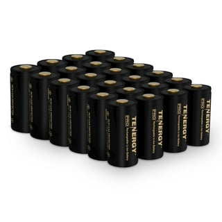 8pcs Tenergy Centura Lite NiMH D 1.2V 3000mAh Rechargeable Batteries