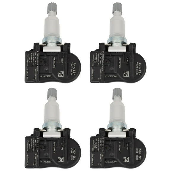 SCITOO 433MHz Tire Pressure Monitoring System TPMS Sensors Compatible with 2013-2013 for INFINITI for JX35,2013-2020 for Nissan for Pathfinder Replaces 407003JA0A,407003JA0B,40700-9DJ0A 4 Pack