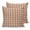 Brown, Beige, Tan, variant on 24x24 Pillow Covers Set of 2, Pink Checkered Square Throw Pillow Covers for Couch/Sofa/Living Room, Farmhouse Plaid Buffalo Elegant Decorative Soft Pillowcases for Couch Throw Pillows