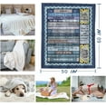 thumbnail image 4 of Christian Gifts for Women Faith - Religious Gifts for Women Men 60"x50" Blanket - Inspirational Gifts for Women - Spiritual Gifts for Women - Catholic Gift Ideas - Get Well Soon Throw Blankets, 4 of 6