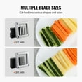 thumbnail image 2 of KFFKFF Potato Dicer, French Fry Maker with 1/2-Inch and 3/8-Inch Stainless Steel Cutting Blades, Hand-Operated Vegetable Chopper with Suction Cups, Ideal for Potatoes, French Fries, Cucumbers, 2 of 9