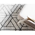 thumbnail image 6 of Rugs.com Lattice Trellis Collection Rug – 7' x 10' White Low-Pile Rug Perfect For Living Rooms, Large Dining Rooms, Open Floorplans, 6 of 9