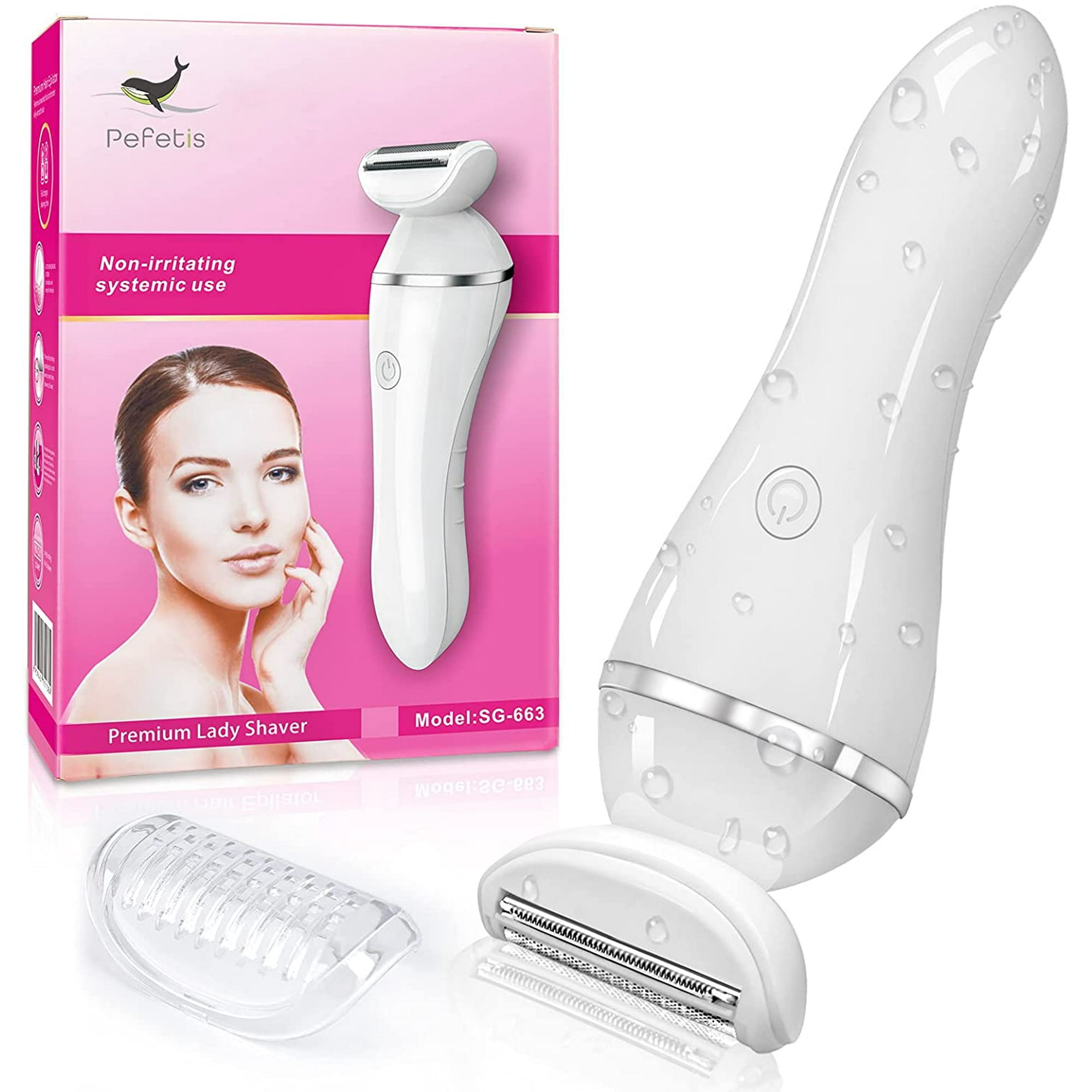 Electric Razor for Women, Womens Shaver for Pubic Hair Bikini Trimmer 3 in  1 Wet & Dry Painless Rechargeable Body Hair Removal for Shaving Legs, Bikini  Line, Arms and Underarms | Walmart Canada