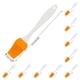thumbnail image 2 of Pincelado de silicona Cepillo transparente Manejo transparente Herramienta de hornear de mantequilla de aceite de casco resistente al calor del calor, naranja 10 piezas Inevent CBP126026, 2 of 7