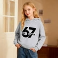 thumbnail image 2 of XAOFW Kids 6 7 Hoodie Sweatshirt Boys Graphic Print Jacket Pocket Youth Outdoor Sports Long Sleeve Hooded Soft Comfort Casual Daily Wear Tops, 2 of 6