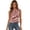 Red, variant on Xiaoxatg Womens T Shirts,French Style T Shirt for Everyday Wear with Comfortable Casual Fit and Honeycomb Texture Top by Classic Checks for WomenRedS