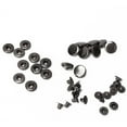 thumbnail image 1 of Fastener 10Pcs 15mm Metal Press Stud Snap Button Fastener Clothes Accessories #3, 1 of 7