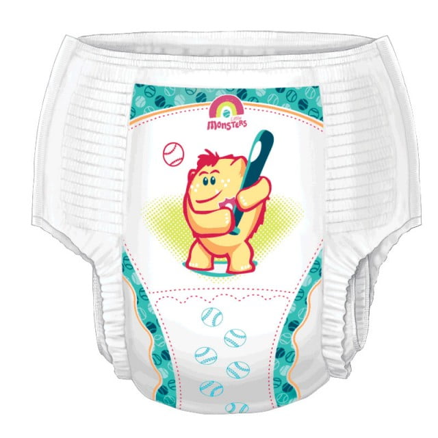 Curity Boy Training Pants, 4T/5T, 38+ Lbs