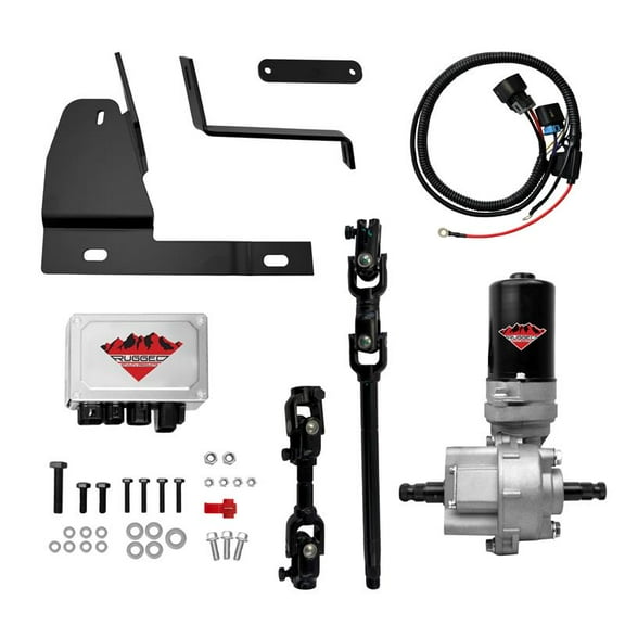 Rugged ATV  UTV Products Electric Power Steering Kit for 2018-2022 John Deere Gator HPX 615E