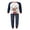 White Dad, variant on Gureui Matching Family Christmas Pajamas Set , Long Sleeve Cute Elk Tops + Lights Print Pants Set/Romper Sleepwear