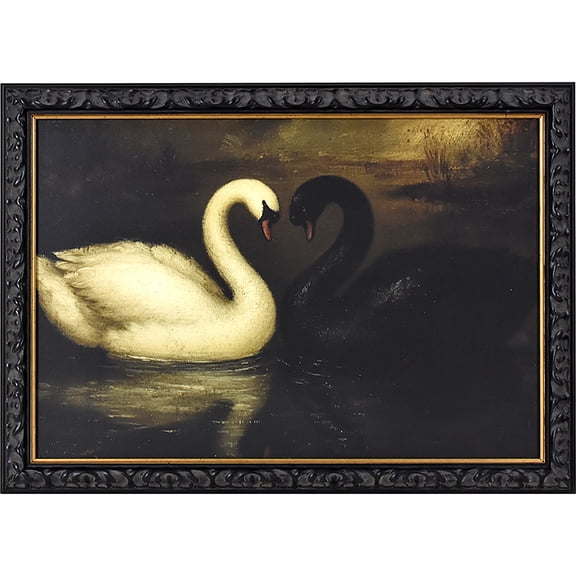 21x15 Swan Frm Art
