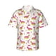 thumbnail image 1 of Fotbe Dachshund Dog Puppy Camisa Hawaiana para Hombre Unisex – Camisa Casual de Verano con Botones de Manga Corta de Algodón y Lino,Medium, 1 of 7