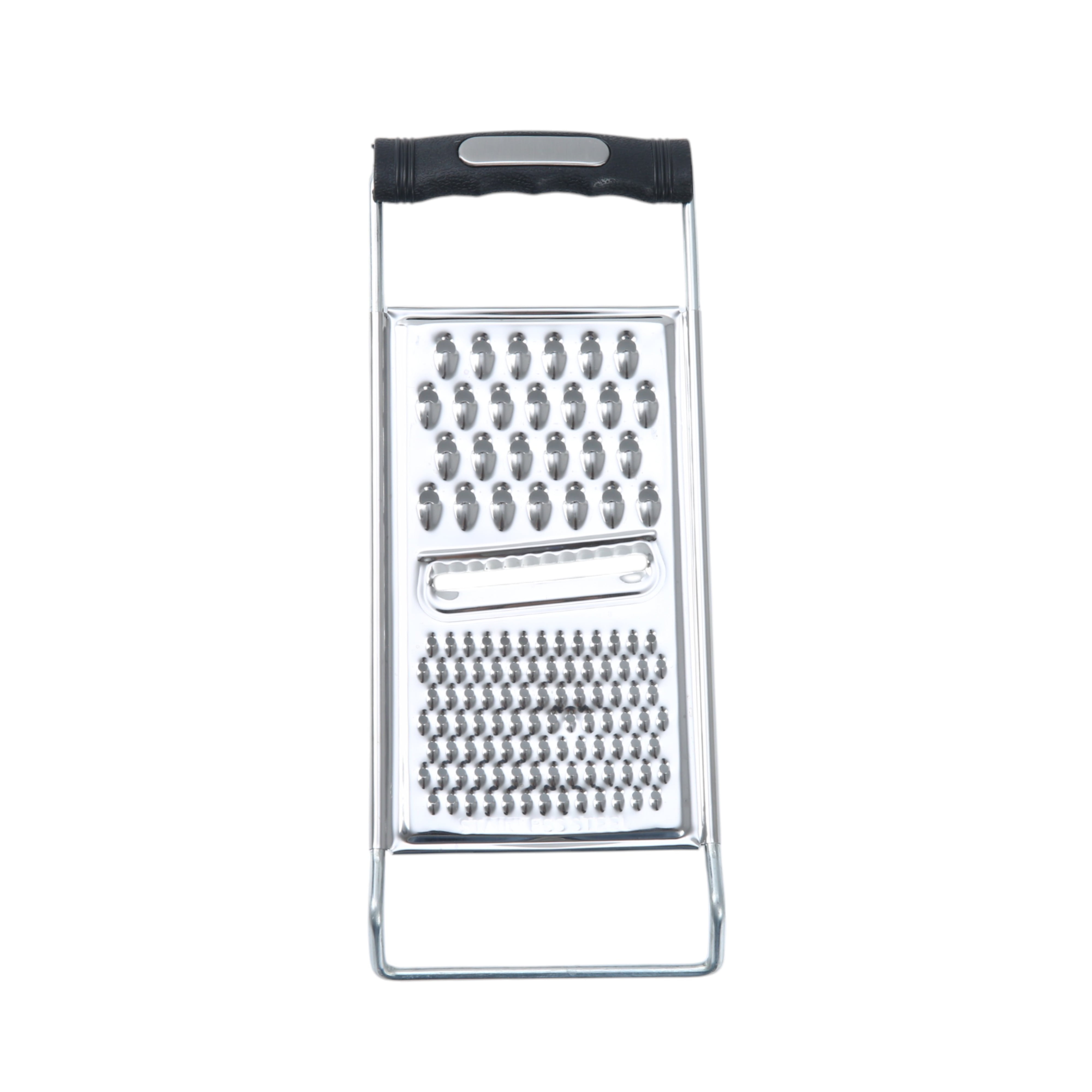 Mainstays Flat Grater with Soft Grip Handle and Non-Slip Base
