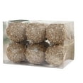 thumbnail image 2 of Sequin Foam Christmas Ornaments - Glittering Xmas Tree Balls for Holiday Party Venue Decoration, Exquisite Hanging Decor for Wedding & Home, Sparkly Gift Embellishment and Craft Supplies, 2 of 9