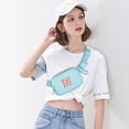 thumbnail image 2 of DAKIMOE Fanny Packs Purse Crossbody Belt Bag Waist Packs with Letter 4 5 6 7 8 9 10 11 12 13 Year Old Personalized Birthday Gift for Christmas Teens Sister Her, 2 of 7