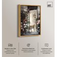 thumbnail image 2 of Elegant Flower Storefront Canvas Fashion Designer Wall Art by Art Remedy, Gold Frame, 20" x 30", 2 of 7